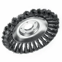 * 6 Pouces Coupe-Bordure A Batterie Tete Trimmer D'Herbe De Brosse De Roue Acier Pour Jardin Jmax> Accessoire Pour Tondeuse Et Autoportée