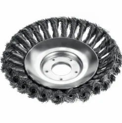 * 6 Pouces Coupe-Bordure A Batterie Tete Trimmer D'Herbe De Brosse De Roue Acier Pour Jardin Jmax><noscript><img width=