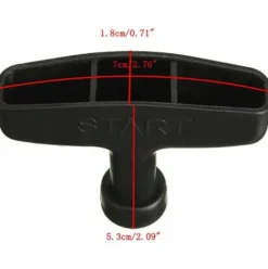 * 120 Pouces Universel La Tondeuse Regleur Tirez La Poignee Du Demarreur Corde Cordon Jardin Machine D'Assemblage -Triomphe><noscript><img width=