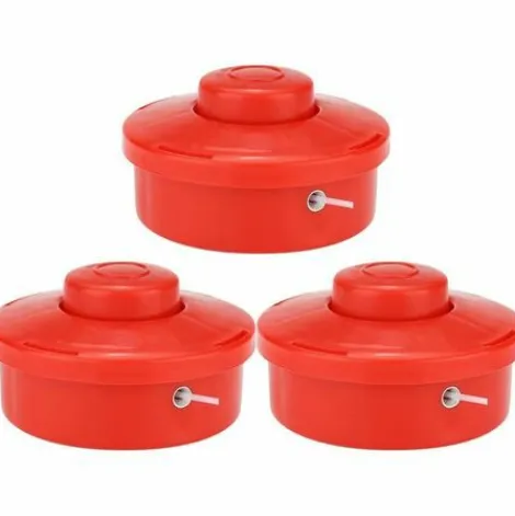 * Abcrital 3Pcs Tetes De Trimmer Universel Herbe Tondeuse,Tetes De Remplacement Debroussailleuse Chaine Set Brosse Coupeur Accessoire Outils EÉlectriques Pour Jardin Pelouse Patio> Accessoire Pour Tondeuse Et Autoportée