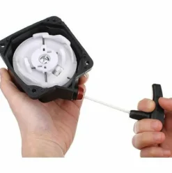 * Abcrital Recoil Pullstart Pull Demarreur Pour Debroussailleuse Tondeuse A Gazon Noir><noscript><img width=
