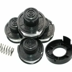 * Accessoire Pour Tondeuse Et Autoportee- Bobine Et Ligne D'Alimentation Par Choc Pour Black And Decker Gl250 Gl310 Gl360 Glc500 82300 82310 82312 Cst500 Cst800 Ge600 Ge800 Glc12 Gl250 Gl310 Gl360 Glc500 St200 St300 St400 St1000 Rs-136 4Pcs- Galozzoit><noscript><img width=