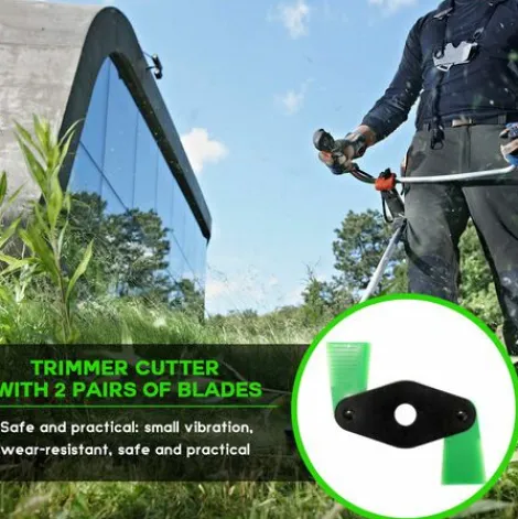 * Asupermall 2 Dents Jardin Pelouse Parage Cutter Tondeuse Accessoires Herbe Feuilles Disque Massicots Nylon Lame De Tondeuse A Gazon Cutter Accessoires Avec Cutting Edge Double Face> Accessoire Pour Tondeuse Et Autoportée