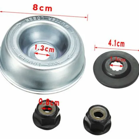 * Asupermall Adaptateur Lame Kit Pour Fixation D'Entretien Stihl Cordes Debroussailleuse Soutiers> Accessoire Pour Tondeuse Et Autoportée