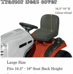 * Asupermall Housse De Siege De Tondeuse A Gazon Housse De Siege De Tracteur Heavy Duty Rembourre 600D Oxford Material Gris, Gris><noscript><img width=