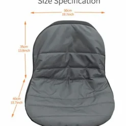 * Asupermall Housse De Siege De Tondeuse A Gazon Housse De Siege De Tracteur Heavy Duty Rembourre 600D Oxford Material Gris, Gris><noscript><img width=