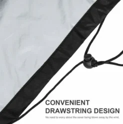 * Asupermall Housse De Tondeuse A Gazon Avec Revetement Impermeable Pare-Soleil Housse De Protection Anti-Dechirure Aux Uv Housse Avec Cordon De Serrage, Noir Noir><noscript><img width=