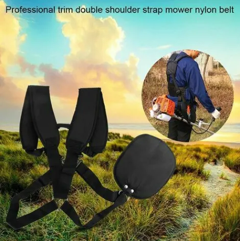 * Bares Bandouliere Pour Tondeuse, Double Bandouliere Pour Tondeuse Professionnelle En Nylon Avec Ceinture Facilement Reglable Pour Debroussailleuse Jardin Pelouse Et Appareil Photo> Accessoire Pour Tondeuse Et Autoportée