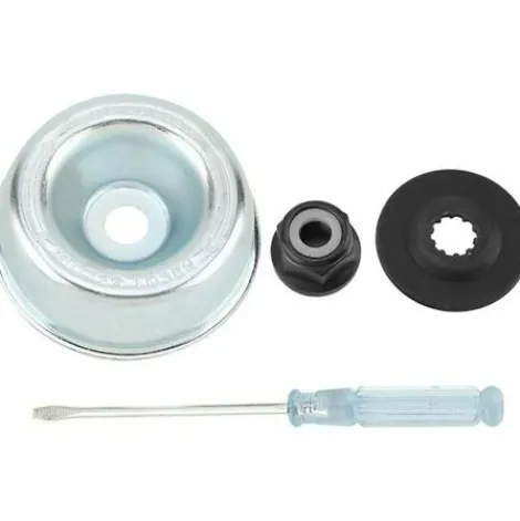 * Bares Kit De Maintenance D'Accessoires Pour Adaptateur Tondeuse A Gazon Pour Stihl Rondelle De Butee, Plaque De Support, Ecrou De Collier Tournevis De Maintenance Kit Fixation De L'Adaptateur De Lame> Accessoire Pour Tondeuse Et Autoportée