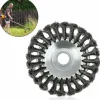 * Bearsu Brosse Desherbant Ronde Pour Debroussailleuse Haute Resistance Cone Anti-Mauvaises Herbes 20,3 Cm> Accessoire Pour Tondeuse Et Autoportée