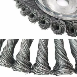 * Bearsu Brosse Desherbant Ronde Pour Debroussailleuse Haute Resistance Cone Anti-Mauvaises Herbes 20,3 Cm><noscript><img width=