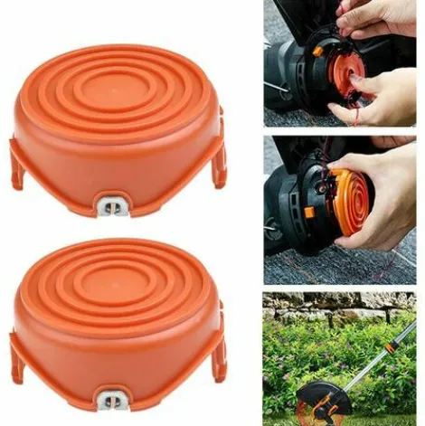 * Benobby Kids Bobine Pour Toutes Les Tondeuses A Gazon Compatibles Avec Worx Wg154 Wg163 Wg180 Wg175 Wg155 Wg151 Wg160 Pieces De Rechange Pour Tondeuse A Gazon Avec 2 Capuchons> Accessoire Pour Tondeuse Et Autoportée