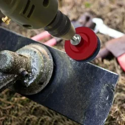 * Benobby Kids 4Pcs Universal Lawn Mower Blade Sharpener Mower Sharpener Accessories With 1Pc Blade Balance Kit,><noscript><img width=