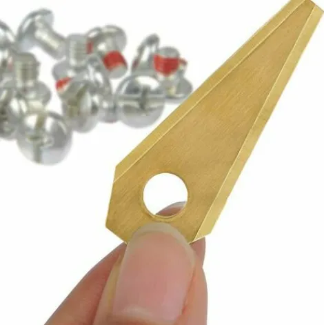 * Betterlife 30Pcs Lames De Rechange Pour Bosch Titane Accessoires Pour Tondeuses Robot+ 30Pcs Vis> Accessoire Pour Tondeuse Et Autoportée