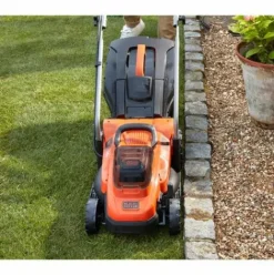 * Black & Decker Tondeuse 33Cm Sans Fil Lithium 36V Sans Batterie Black+Decker Bcmw3336N-Xj><noscript><img width=