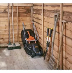 * Black & Decker Tondeuse Filaire 3 Hauteurs Reglables 20, 40 Et 60 Mm 1000W Black+Decker><noscript><img width=