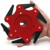 * Cisea Tete De Coupe Exterieure Lame De Debroussailleuse Accessoires De Tete De Tondeuse A Gazon 6 Remplacement De La Tondeuse De Rasoir En Acier Avec Affuteuse De Lame (Kits D'Adaptateur Non Inclus)> Accessoire Pour Tondeuse Et Autoportée