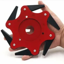 * Cisea Tete De Coupe Exterieure Lame De Debroussailleuse Accessoires De Tete De Tondeuse A Gazon 6 Remplacement De La Tondeuse De Rasoir En Acier Avec Affuteuse De Lame (Kits D'Adaptateur Non Inclus)> Accessoire Pour Tondeuse Et Autoportée