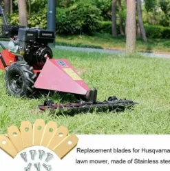 * Cisea 30X Lames De Couteau En Titane, Couteau De Tondeuse Robot (3G 0,75Mm) + 30 Vis Pour Toutes Les Tondeuses Robots Husqvarna? Gardena? / Automower?, Accessoires Pour Tondeuses Robots, Lames De Rechange Pour Tondeuses A Gazon><noscript><img width=
