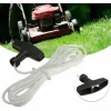 * Cordon De Traction Pour Tondeuse A Gazon, 6 Pcs Cordes De Demarrage De 1.5M Rechange Accessoires De Tondeuse Corde De Demarrage A Rappel Avec Poignee Pour Tondeuse A Gazon Tronconneuse A Chaine S'Areern> Accessoire Pour Tondeuse Et Autoportée