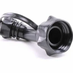 * Cyclingcolors Bec Verseur Coude Avec Bouchon A Visser Universel Noir Plastique Haute Qualite Bidon Jerrican Essence Carburant Tondeuse Tracteur Capuchon><noscript><img width=