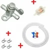 * Cyclingcolors Kit Essence 6Mm : Robinet + Durite + Filtre + Collier Tondeuse Tracteur> Accessoire Pour Tondeuse Et Autoportée