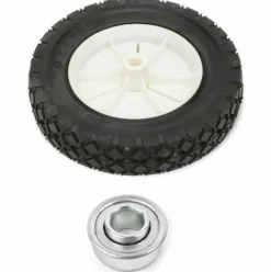 * Cyclingcolors Roue De Tondeuse Universelle Diametre 200Mm Avec Pneu 8 X 1,75 Moyeu 35Mm + Roulement Tracteur Autoportee> Accessoire Pour Tondeuse Et Autoportée