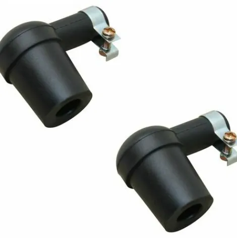 * Cyclingcolors 2X Antiparasite Universel Caoutchouc Noir Capuchon Bougie Tondeuse Tracteur> Accessoire Pour Tondeuse Et Autoportée