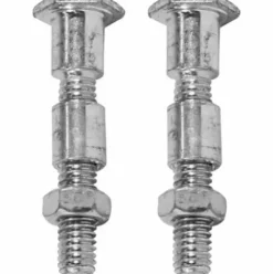 * Cyclingcolors 2X Axe Vis Epaulee Universelle Roue Tondeuse Tracteur Remorque Filetage 3/8 Unc, Longueur 63,5Mm> Accessoire Pour Tondeuse Et Autoportée