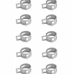 * Cyclingcolors 10X Colliers De Durite Clip A Ressort 6Mm 8Mm Tuyau Carburant Essence Tondeuse Tracteur> Accessoire Pour Tondeuse Et Autoportée