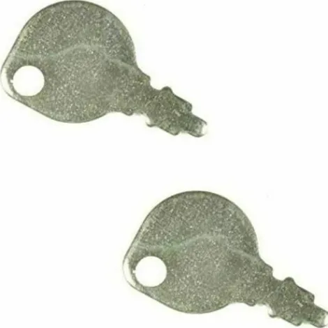 * Cyclingcolors 2X Petite Cle Argent Universelle Tondeuse Tracteur Motoculteur Autoportee Contacteur> Accessoire Pour Tondeuse Et Autoportée