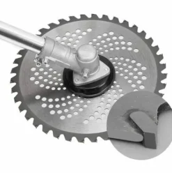 * Deckon 1 Piece 10 Pouces Tondeuse A Gazon En Alliage Tondeuse A Gazon Outils De Jardinage Pour Couper Les Arbustes Et Autres Cultures, 40T (40 Dents)> Accessoire Pour Tondeuse Et Autoportée