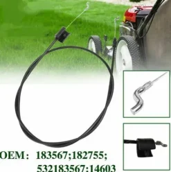 * Denuotop Accessoire Pour Tondeuse Et Autoportee Remplacement Du Cable De Commande De Traction De L'Accelerateur De La Tondeuse A Gazon, Convient Pour Mtd Craftsman 183567> Accessoire Pour Tondeuse Et Autoportée
