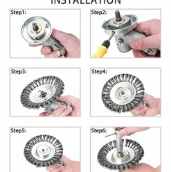 * Devenirriche 5 Pieces De Debroussailleuse Accessoires De Jardin, Accessoires Pour Tondeuses A Gazon Metallique, Convient Aux Pieces Generales De Tondeuse Stihl Fs120 Fs130 Fs200R Fs250 Fs55><noscript><img width=