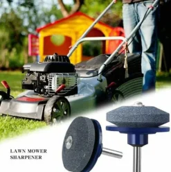 * Devenirriche Paquet De 1 Aiguiseurs De Lame De Tondeuse A Gazon, Aiguiseur De Tondeuse A Gazon Pour Perceuse Manuelle, Accessoires De Tondeuse A Gazon><noscript><img width=