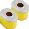 * Dontodent 2 Pieces 17210-Ze1-505 Filtre A Air, Remplacer Pour Honda Gx160 Gx200> Accessoire Pour Tondeuse Et Autoportée