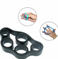 * Dontodent Couleurs Finger Stretcher Strengthener Power Exercise Hand Grips Finger Resistance Band Extensor Gripper Set $ Hand Grip Strengthener, Finger Exer> Accessoire Pour Tondeuse Et Autoportée