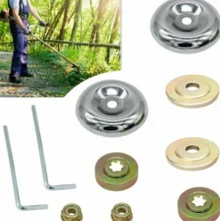 * Dontodent Debroussailleuse Universelle Kit De Fixation D'Ecrou Accessoires De Debroussailleuse Pieces De Tondeuse Gazon Accessoire De Rechange 10 Pieces> Accessoire Pour Tondeuse Et Autoportée