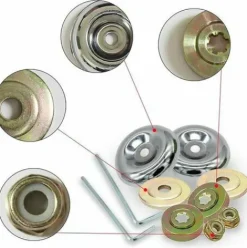 * Dontodent Debroussailleuse Universelle Kit De Fixation D'Ecrou Accessoires De Debroussailleuse Pieces De Tondeuse Gazon Accessoire De Rechange 10 Pieces><noscript><img width=