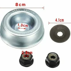 * Dontodent Kit De Fixation De Lame En Metal De Remplacement De Haute Qualite 4 Pieces/Ensemble Pour Debroussailleuse Stihl Tondeuse A Gazon> Accessoire Pour Tondeuse Et Autoportée