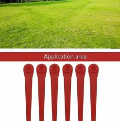 * Dontodent Lame De Rechange Pour Tondeuse A Gazon En Plastique 100 Pieces> Accessoire Pour Tondeuse Et Autoportée