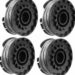* Dontodent Lot De 4 Bobines De Tondeuse Pour Bosch Easygrasscut 23, 26, 18, 18-230> Accessoire Pour Tondeuse Et Autoportée