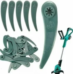 * Dontodent Lot De 25 Lames En Plastique Pour Tondeuse A Gazon, Agriculture, Foresterie, Jardinage, Accessoire De Rechange Pour Tondeuse A Gazon -Dent Plate> Accessoire Pour Tondeuse Et Autoportée