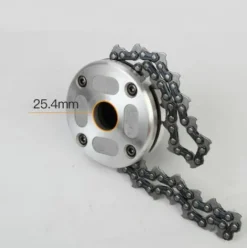 * Dontodent Tete De Fauche A Chaine Tete De Fauche A Chaine Tete De Faucheuse Irrigatrice Tete De Faucheuse Sarcleuse Noir Entretoise Universelle 25.4Mm><noscript><img width=