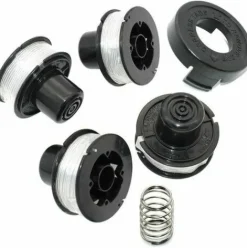 * Echoo Bobine Et Ligne D'Alimentation Par Choc Pour Black And Decker Gl250 Gl310 Gl360 Glc500 82300 82310 82312 Cst500 Cst800 Ge600 Ge800 Glc12 Gl250 Gl310 Gl360 Glc500 St200 St300 St400 St1000 Rs-136 4Pcs> Accessoire Pour Tondeuse Et Autoportée