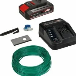 * Einhell Kit D'Installation 500M Pour Robot-Tondeuse Freelexo (Jusqu'A 500M , 3 Lames, 130M Cable Peripherique) Livre Avec Batterie 2,5Ah Et Chargeur> Robot Tondeuse