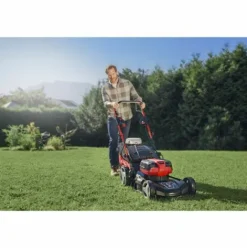 * Einhell Tondeuse A Gazon Sans Fil Ge-Cm 36/47 S Hw Li Power X-Change (36V, Grandes Roues Sur Roulement A Billes, Moteur Sans Charbons) Livre Avec 4 Batteries 4,0 Ah Et 2 Chargeurs Doubles)><noscript><img width=
