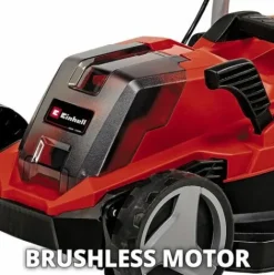 * Einhell Tondeuse Sans Fil Ge-Cm 18/33 Li-Solo Power X-Change (18 V, 200 M , 33 Cm, 30 L, Reglage De La Hauteur De Coupe En 5 Etapes) Livre Sans Batterie Ni Chargeur> Tondeuse À Batterie