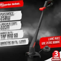 * Elem Garden Technic Tondeuse 1300W + Coupe Bordures 250W><noscript><img width=
