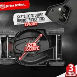 * Elem Garden Technic Tondeuse 1300W + Coupe Bordures 250W><noscript><img width=